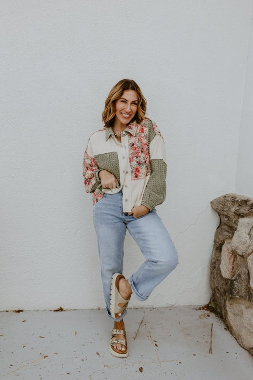 Flower Weather Top - Macoma Boutique230 Outerwear