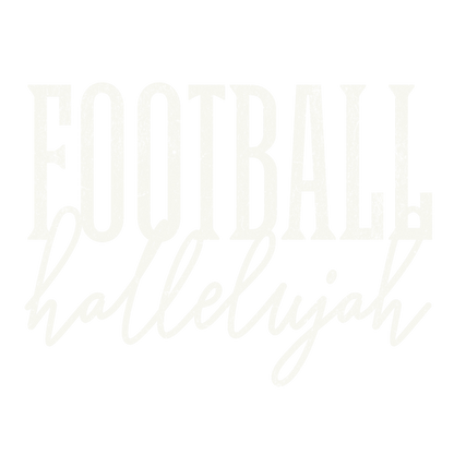 Football Hallelujah Graphic Tee - FINAL SALE
