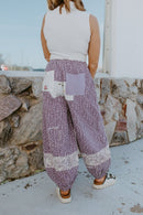 Free Spirit Patch Pants - Macoma Boutique210 Other Bottoms