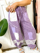 Free Spirit Patch Pants - Macoma Boutique210 Other Bottoms