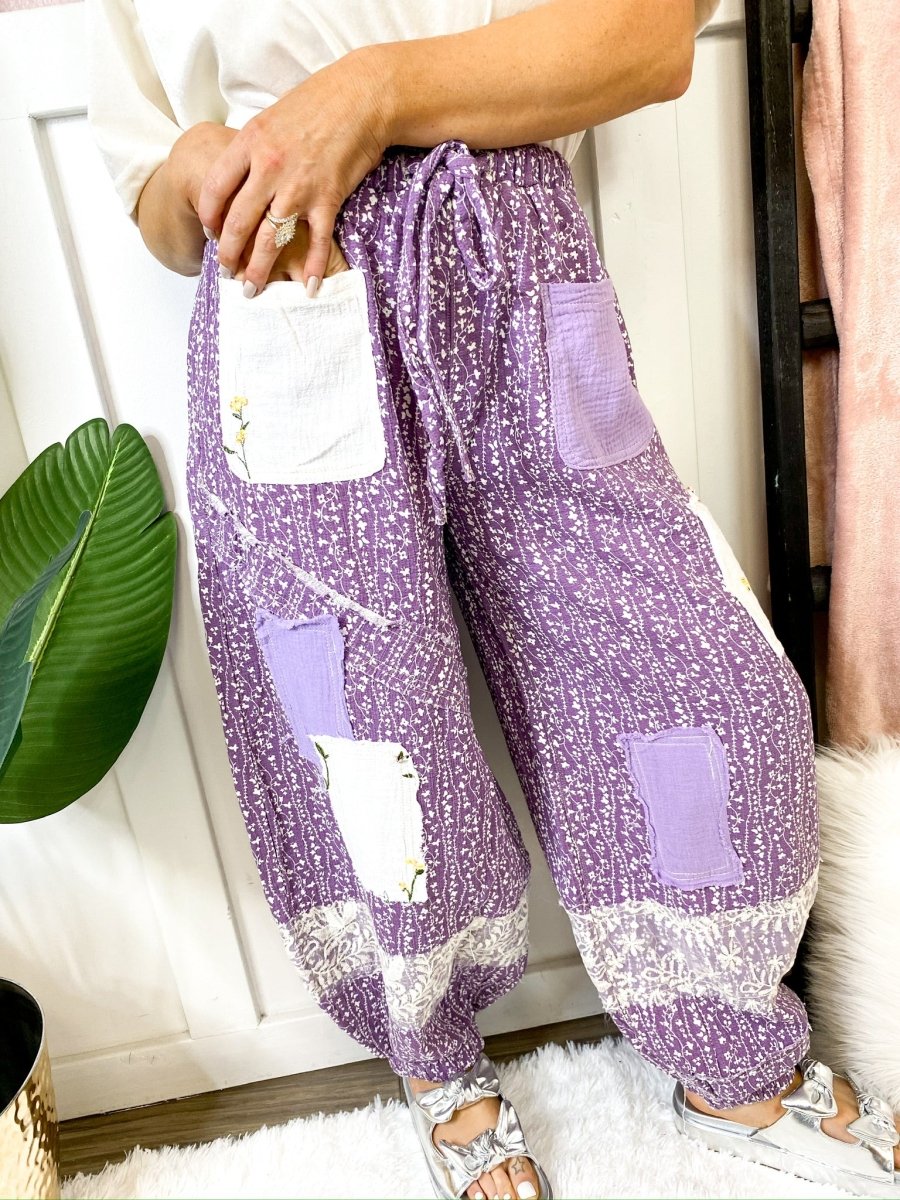 Free Spirit Patch Pants