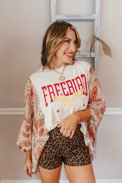 Freedom Flight Top - Macoma Boutique100 Short Sleeve