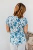 Fresh Picked Top In Floral - Reg & Curvy - Macoma Boutique100 Short Sleeve