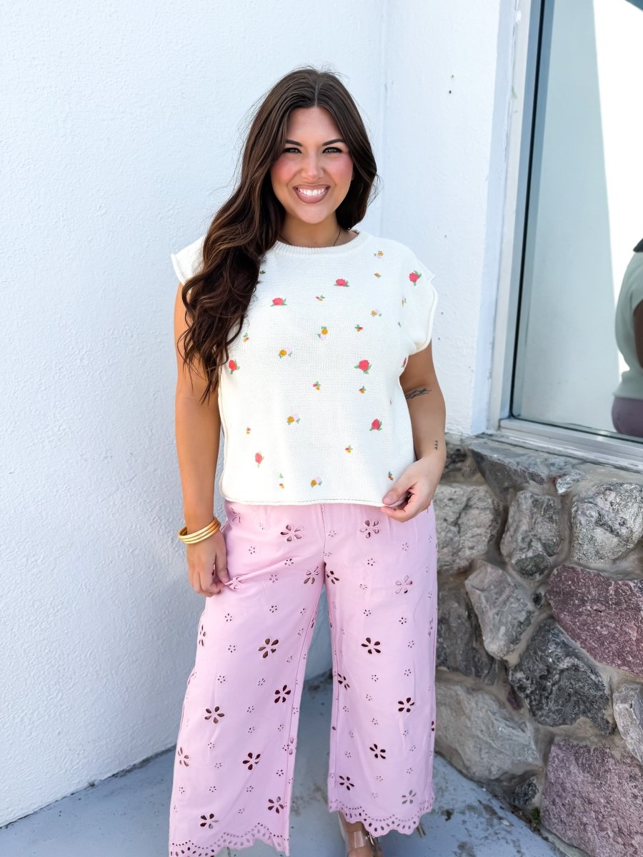 Fruity Tootie Sweater Vest - Macoma Boutique130 Sweaters