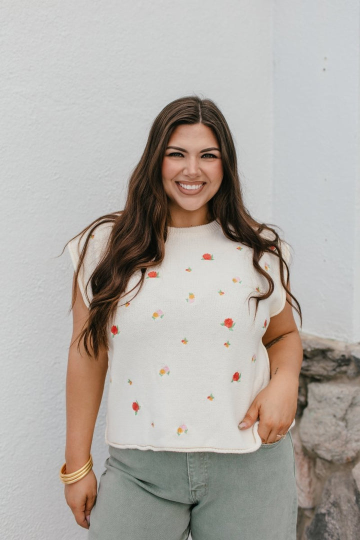 Fruity Tootie Sweater Vest - Macoma Boutique130 Sweaters