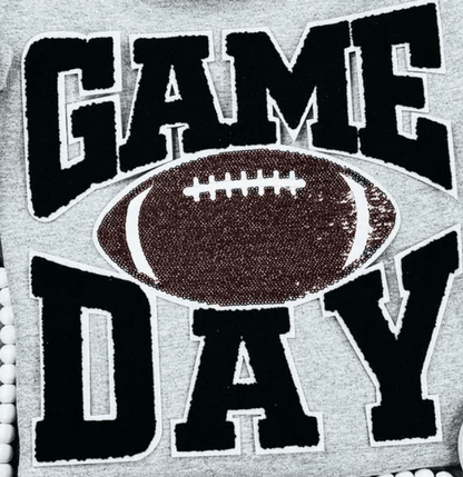 Gameday Chenille Graphic Pullover - FINAL SALE - Macoma Boutique