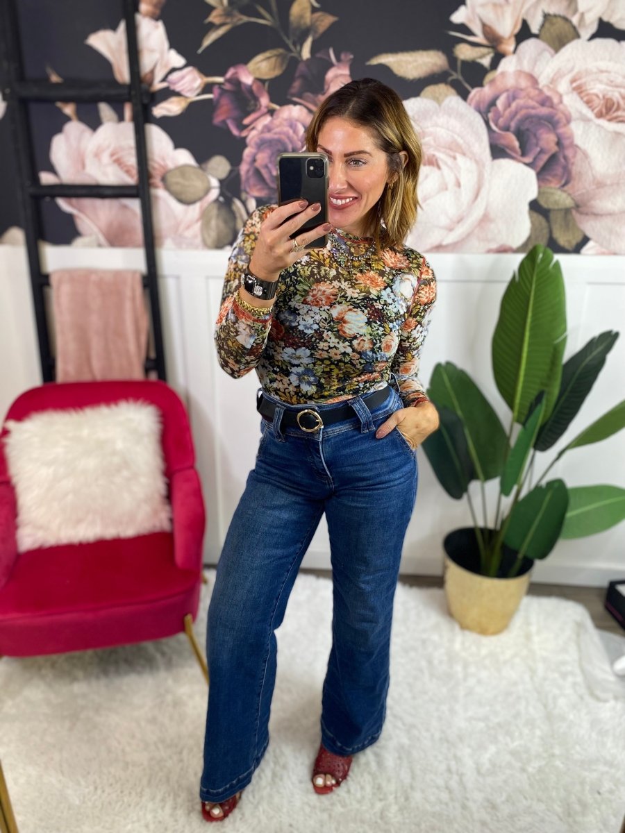 Garden Party Top - Macoma Boutique120 Long Sleeve