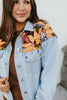 Gardens And Gems Denim Jacket - Macoma Boutique240 Jackets/Blazers