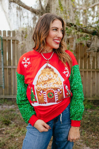 Gingerbread Magic Sweater - Reg & Curvy