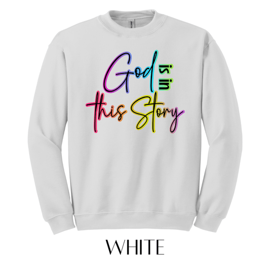 God Is In This Story Graphic Pullover - FINAL SALE - Macoma Boutique555 Presales