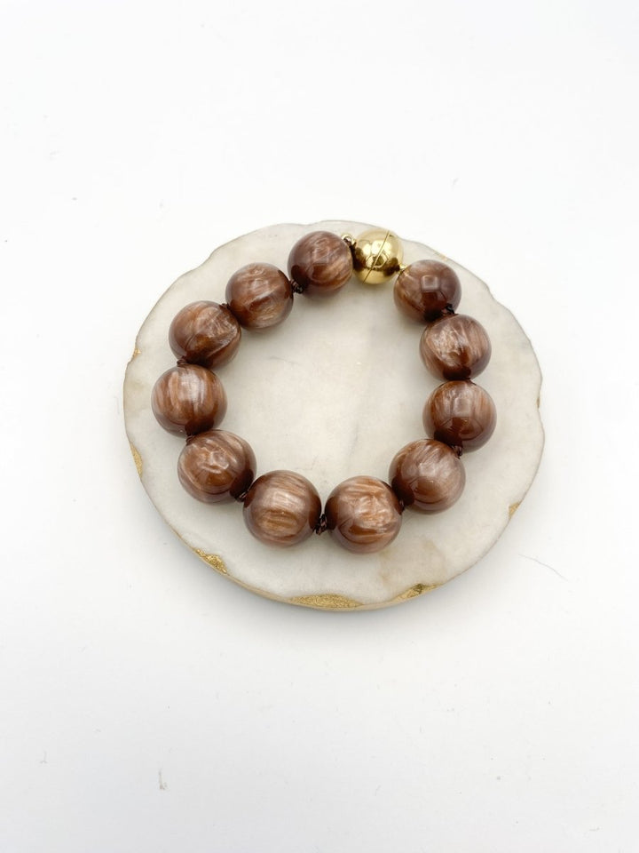 Going Places Bracelet in Chocolate - Macoma Boutique315 Jewelry