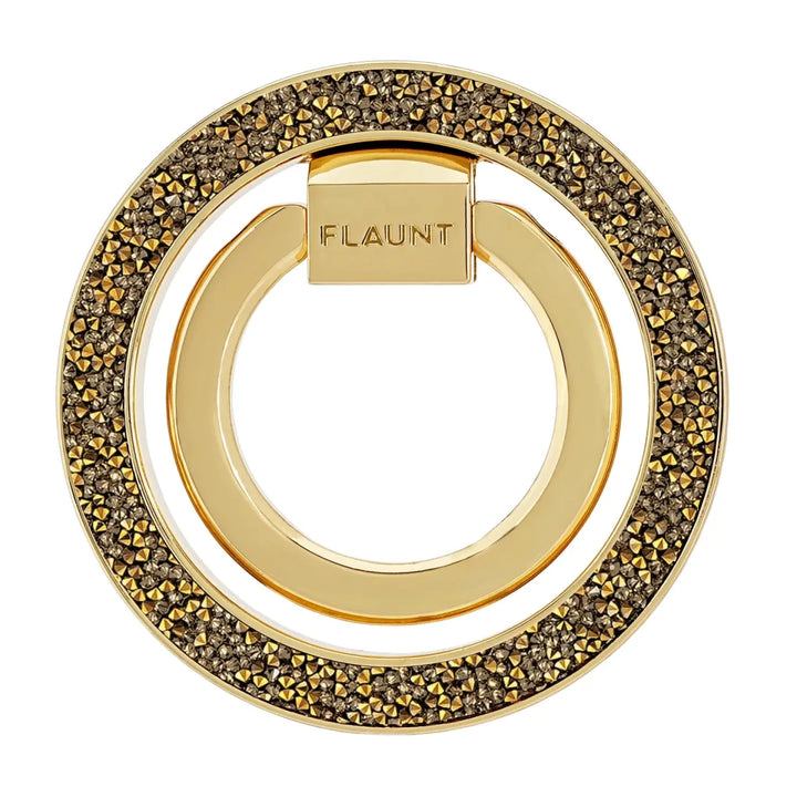 Gold Crystal Elegance Premium Magsafe Phone Ring Stand - Macoma Boutique310 Accessories