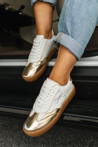 Gold Jessie 1 Sneakers
