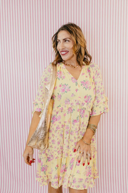 Golden Gardens Dress - Macoma Boutique250 Dresses