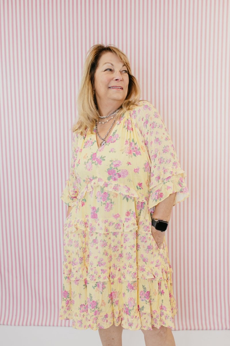 Golden Gardens Dress - Macoma Boutique250 Dresses