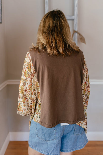 Golden Tiger Top - Macoma Boutique100 Short Sleeve