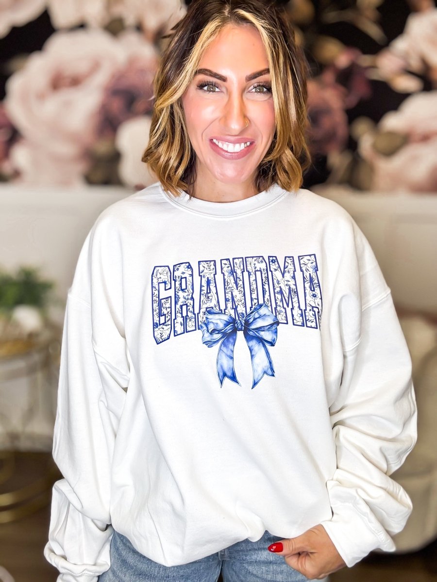Grandma Graphic Pullover - FINAL SALE