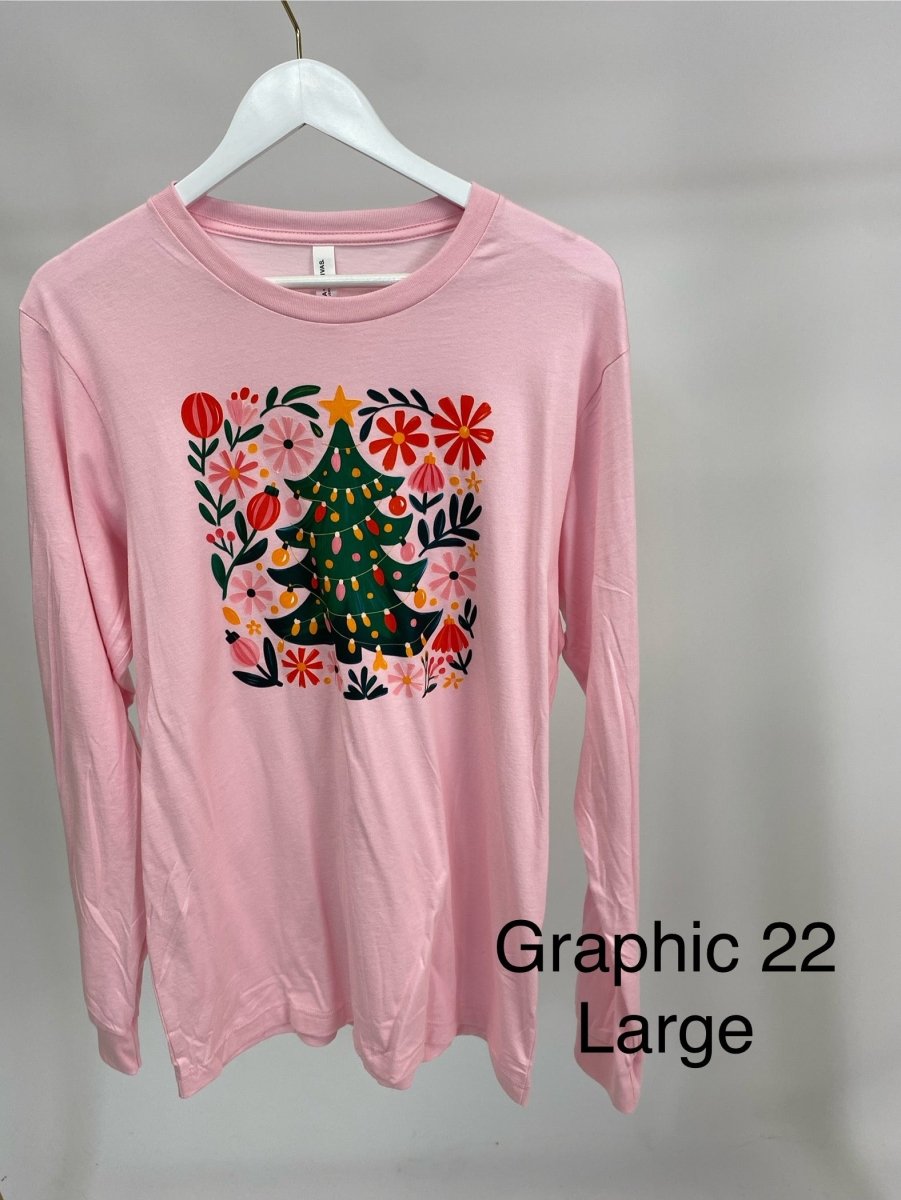 Graphic Tee Samples - FINAL SALE - Macoma Boutique100 Short Sleeve