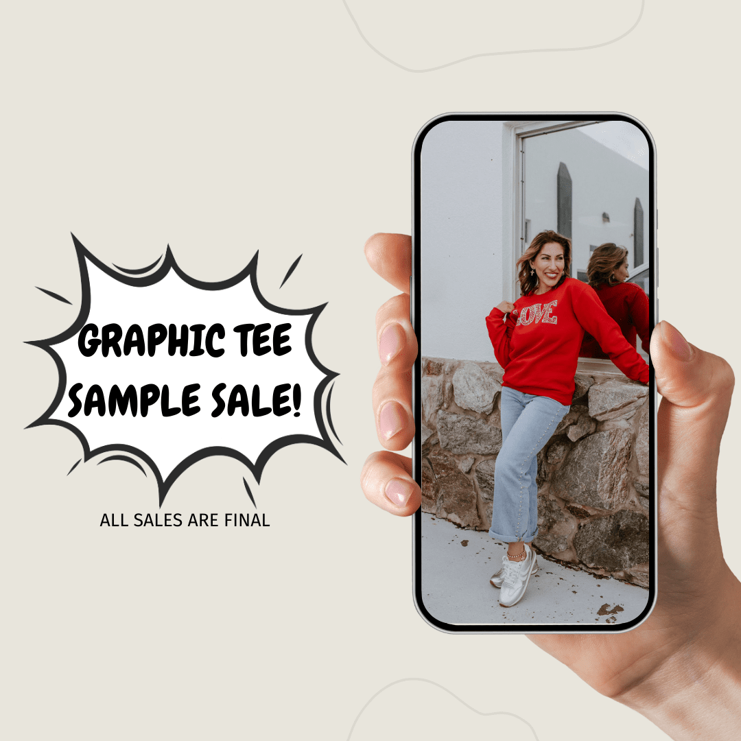 Graphic Tee Samples - FINAL SALE - Macoma Boutique100 Short Sleeve