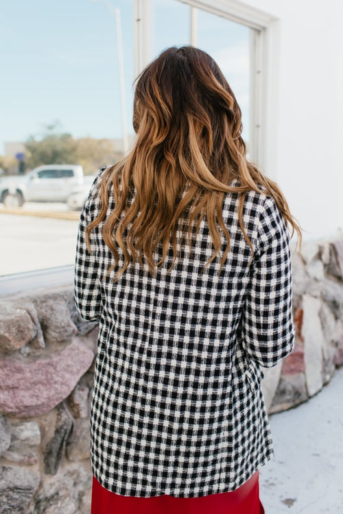 Gridlocked Blazer - Macoma Boutique240 Jackets/Blazers