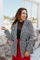 Gridlocked Blazer - Macoma Boutique240 Jackets/Blazers