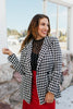 Gridlocked Blazer - Macoma Boutique240 Jackets/Blazers