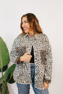 Hear Me Roar Leopard Denim Jacket - Macoma Boutique240 Jackets/Blazers