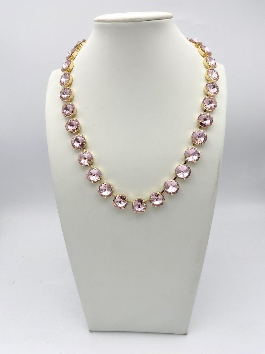 Hello Lovely 12MM Necklace in Light Pink - Macoma Boutique315 Jewelry
