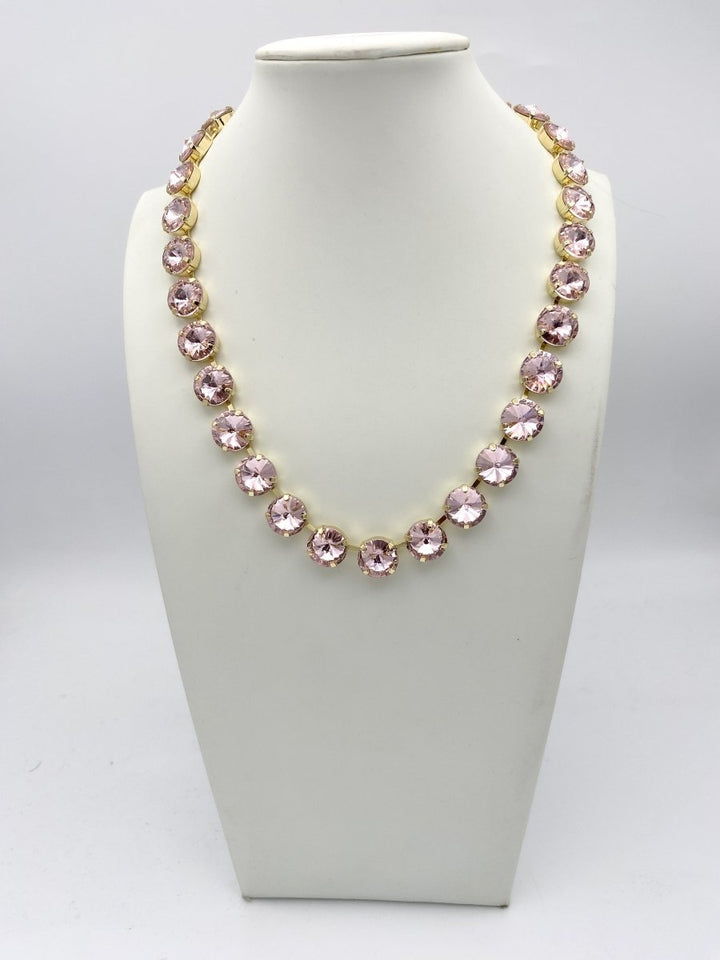 Hello Lovely 12MM Necklace in Light Pink - Macoma Boutique315 Jewelry