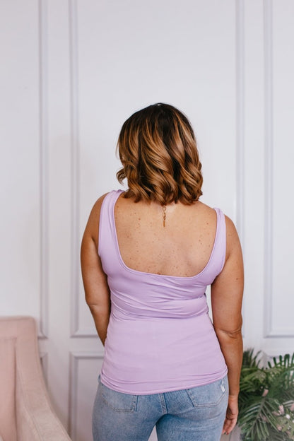Here's The Scoop Tank in Lilac - Reg/Curvy - FINAL SALE - Macoma Boutique110 Tanks