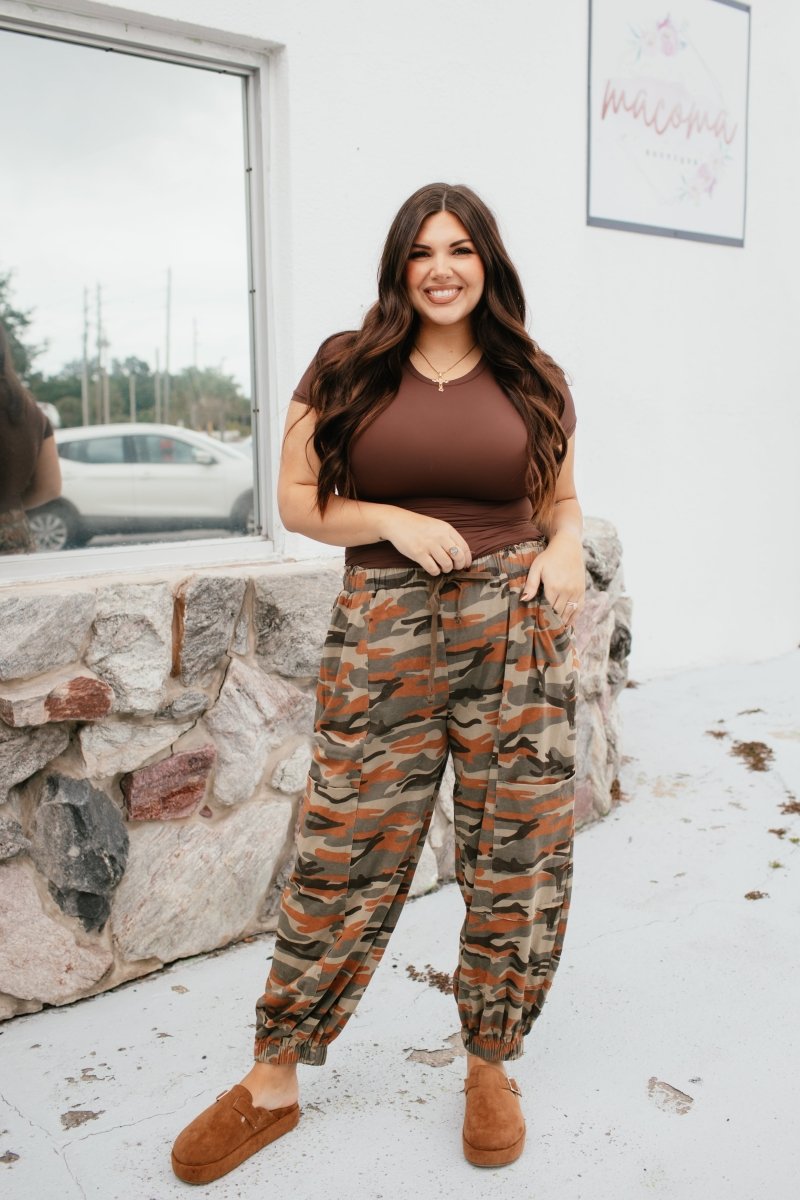 Hideaway Camo Pants - Macoma Boutique210 Other Bottoms