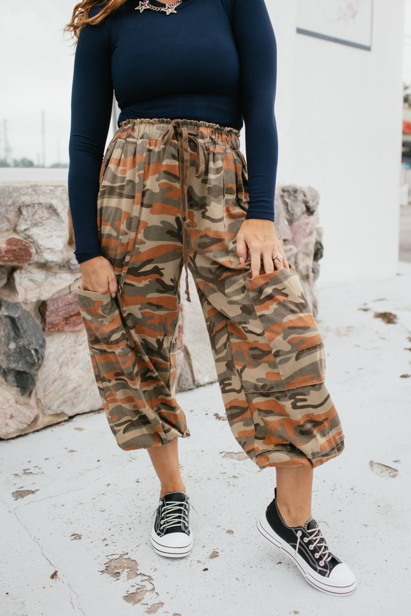 Hideaway Camo Pants - Macoma Boutique210 Other Bottoms