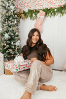 Holiday Glow Joggers In Camo - Reg & Curvy - Macoma Boutique210 Other Bottoms