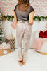 Holiday Glow Joggers In Camo - Reg & Curvy - Macoma Boutique210 Other Bottoms