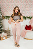 Holiday Glow Joggers In Plaid - Reg & Curvy - Macoma Boutique210 Other Bottoms