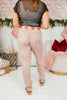 Holiday Glow Joggers In Plaid - Reg & Curvy - Macoma Boutique210 Other Bottoms