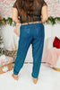 Holiday Glow Joggers In Snake - Reg & Curvy - Macoma Boutique210 Other Bottoms