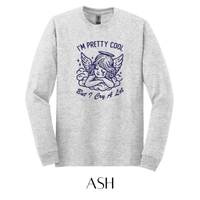 I Cry A Lot Long Sleeve Graphic Tee - FINAL SALE