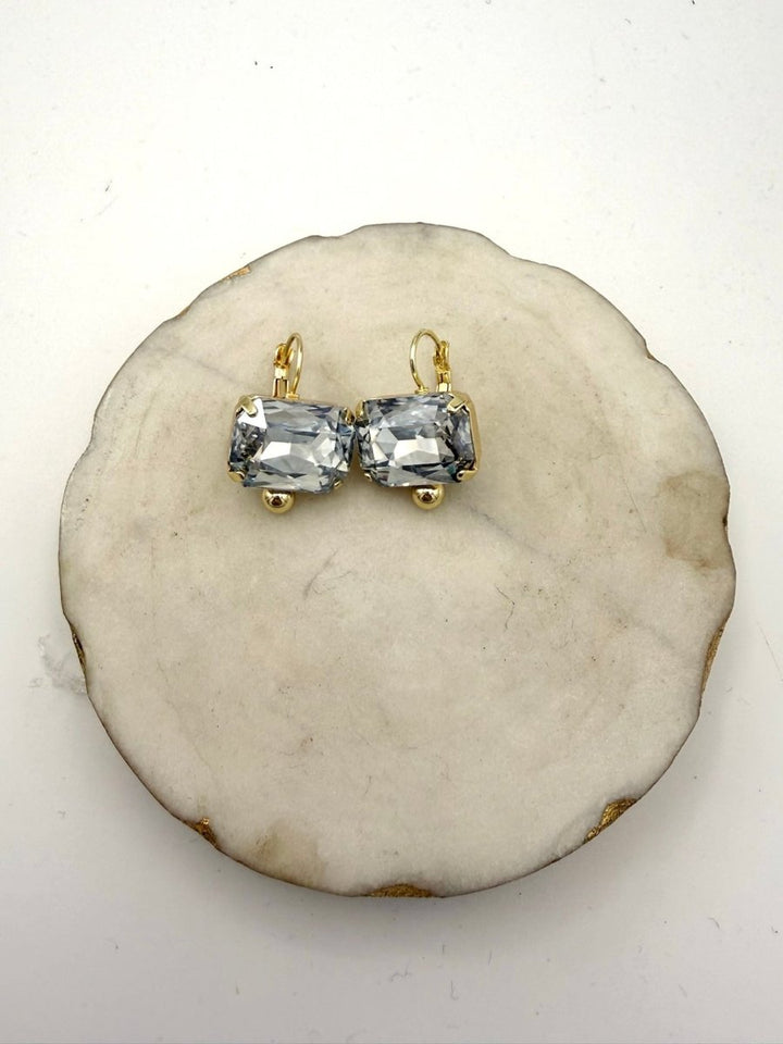 Ice Queen Earrings In Icy Blue - Macoma Boutique315 Jewelry