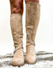 Corky's Cognac Hayride Boots - Wide Calf Friendly