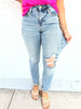 Judy Blue This Means War Boyfriend Jeans