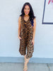 Cheetah Print Best Seller— Phierce Fashions Jumpsuit FINAL SALE