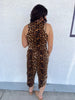 Cheetah Print Best Seller— Phierce Fashions Jumpsuit- FINAL SALE
