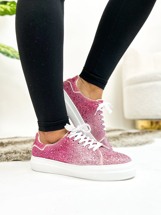 Corky's Pink Ombre Bedazzle Shoes