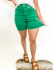 Judy Blue Green With Envy Shorts