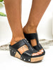 Corky's Black Taboo Sandals