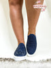 Corky's Navy Crystals Hilary Shoes