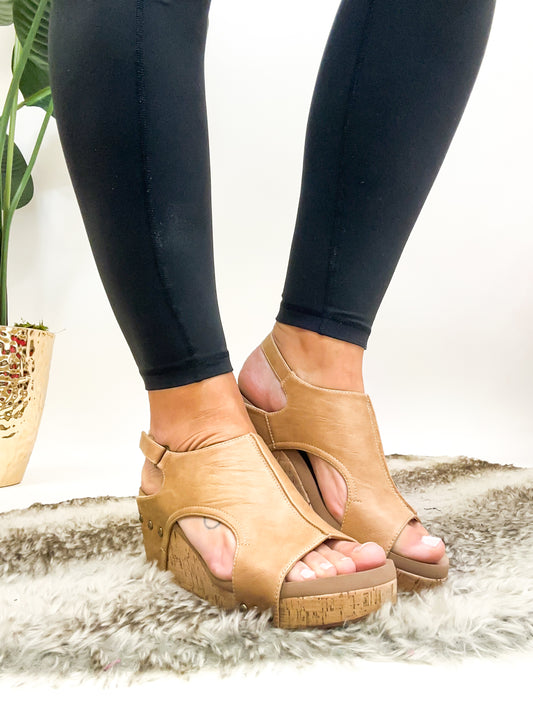 Corky's Caramel Smooth Carley Sandals