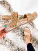 Corky's Camel Suede Pleasant Sandals