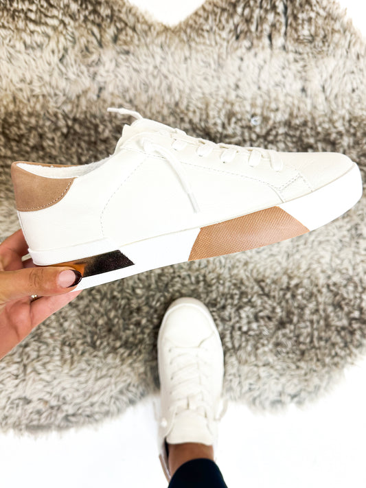 Zion Nude and Rose Gold Sneakers -FINAL SALE